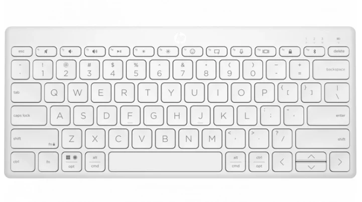 Клавиатура HP 350 Multi-Device Compact Wireless Keyboard 692T0AA White