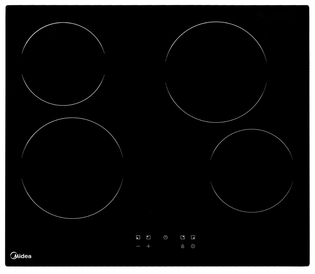 Варочная поверхность Midea MCH-B641CK черный купить,NaN