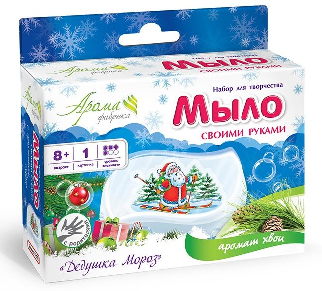 Развивашки С0231 Набор для творчества Мыло Дед мороз купить,NaN