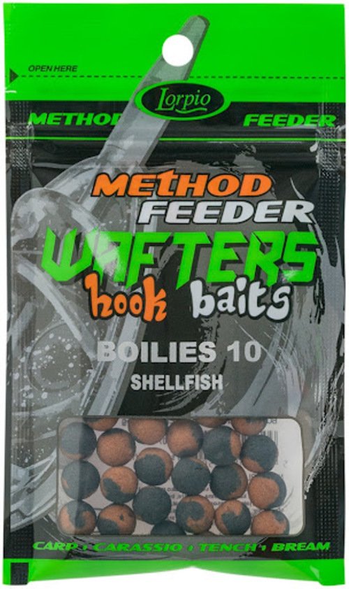 Бойлы Lorpio Hook Baits Warfters Boilies Shellfish 10mm купить,NaN