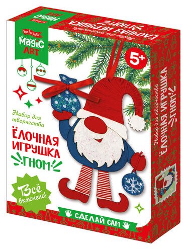 Набор для творчества. Ёлочная игрушка «Гном» купить,NaN