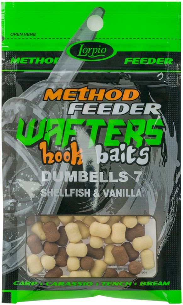 Бойлы Lorpio Hook Baits Warfters Dumbells Shellfish & Vanilla 10mm купить,NaN