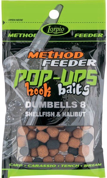 Бойлы Lorpio Hook Baits Warfters Dumbells Halibut and Shellfish 10mm купить,NaN