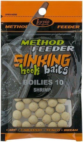 Бойлы Lorpio Hook Baits Warfters Boilies Shrimp 10mm купить,NaN