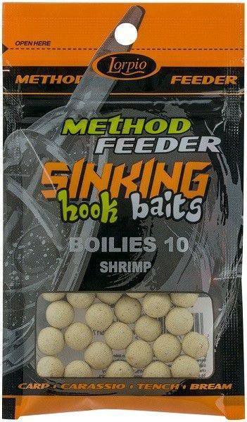 Бойлы Lorpio Hook Baits Warfters Boilies Shrimp 10mm купить,NaN
