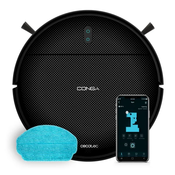 Пылесос-робот Cecotec Conga M10 черный купить,NaN