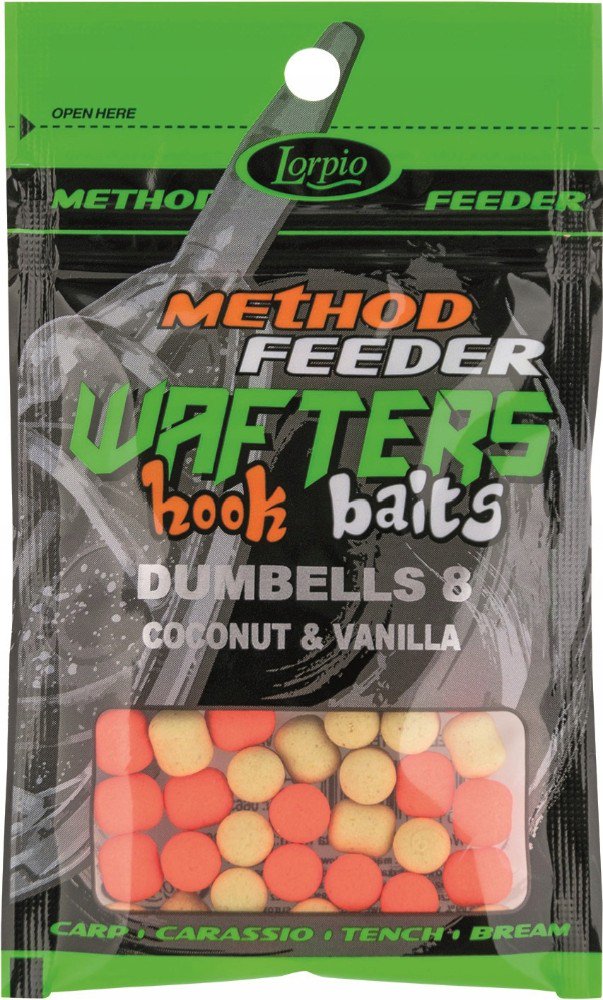 Бойлы Lorpio Hook Baits Warfters Dumbells Coconut Vanilla 10mm купить,NaN