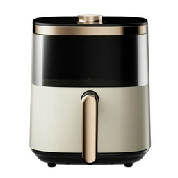 Аэрофритюрница Deerma Air Fryer DEM-KZ30W black/gold