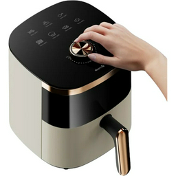 Аэрофритюрница Deerma Air Fryer DEM-KZ30W black/gold