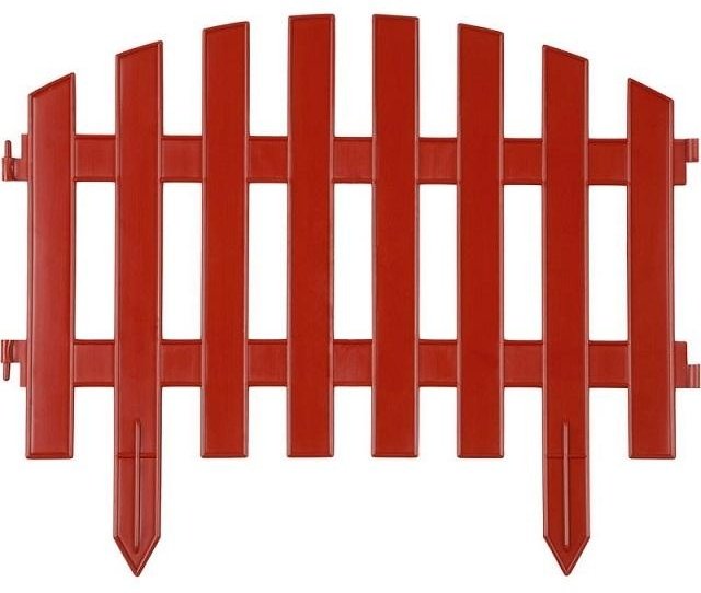 GRINDA забор декоративный 422203-T красный