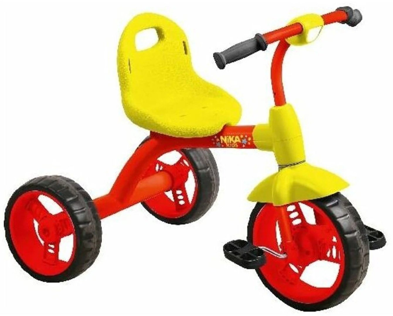 Трёхколёсный велосипед Nika kids ВД1/5 красный, желтый