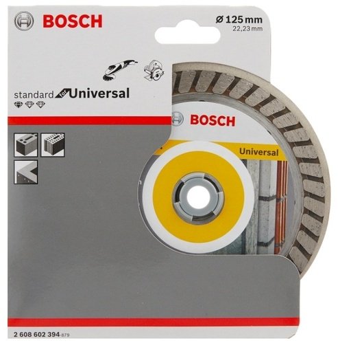 BOSCH Standard for Universal Turbo 2608602394 125х22.23 купить,6917