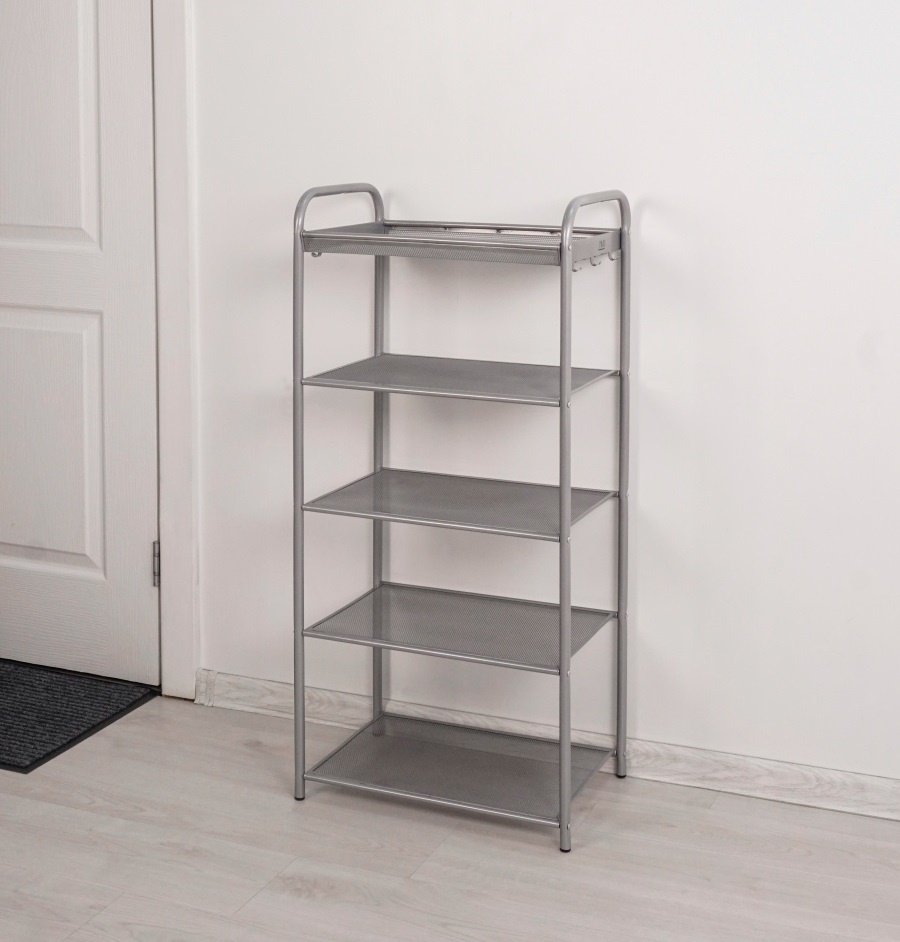 Обувница ЗМИ 45x30x95 см, металл, пластик