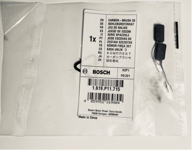 Bosch угольная щетка 1619P11715 1 шт купить,NaN