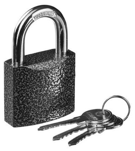 Замок навесной, английский STAYER 37160-38, 38х38 мм
