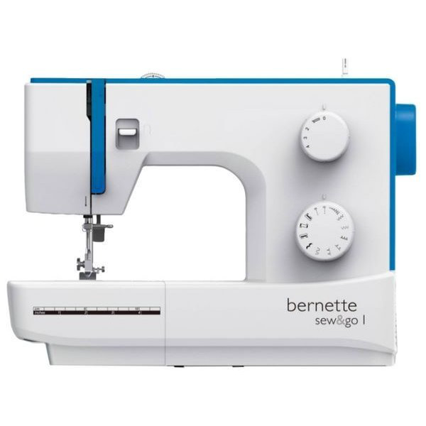 Швейная машина Bernette sew & go 1 сине-белая купить,NaN