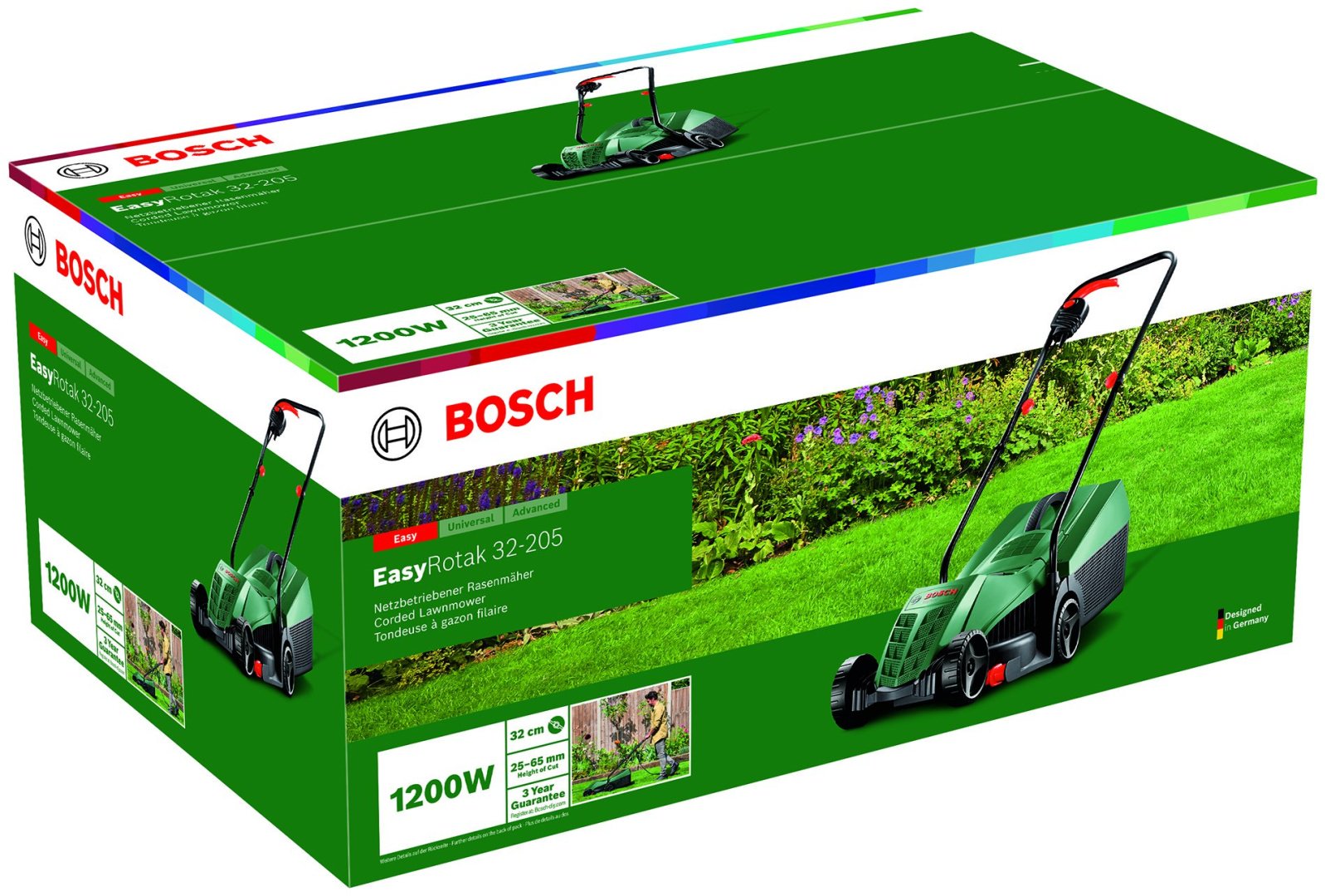 Газонокосилка колесная электрическая Bosch Easy Rotak 32-205 06008A6300 купить,67980