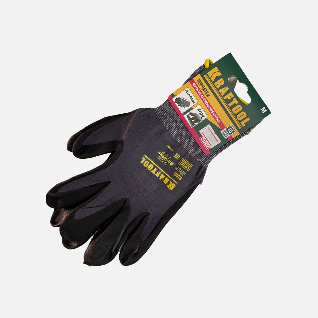 Kraftool перчатки универсальные, комбинированные, 8 (M), 1 шт.
