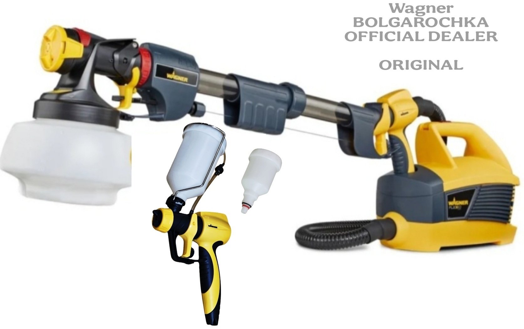 Краскопульт WAGNER W 690 Flexio extra kit
