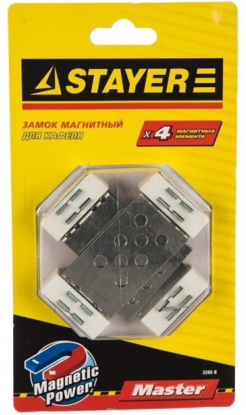 STAYER магнитный фиксатор 3395-B 4 шт.
