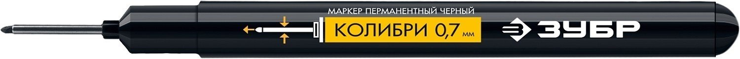 Маркер ЗУБР 06328-2, 1 шт, 7 мм, черный купить,NaN