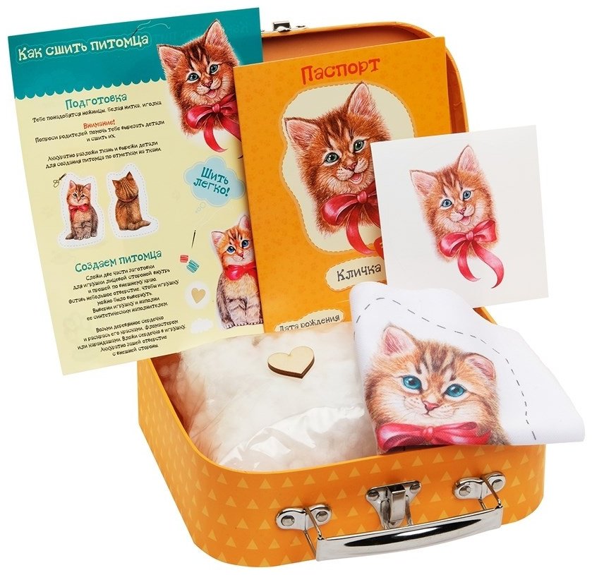 Бумбарам Сшей игрушку Котенок dd-6 купить,NaN