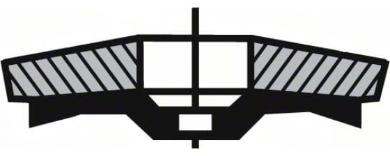 Шлифовальный круг Bosch X551 Expert for Metal 2608606754 115 мм 1 шт