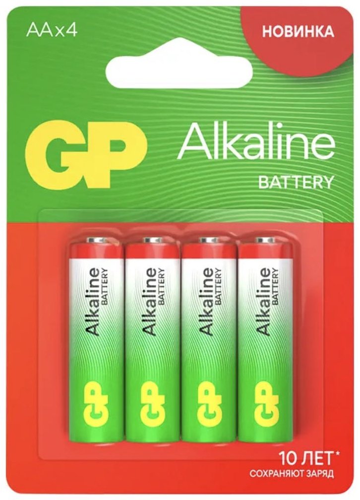 Батарейка AA GP 4 шт купить,1290