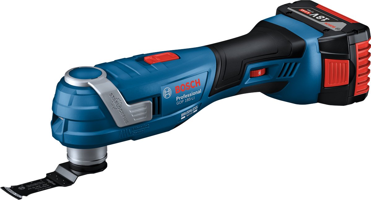 Аккумуляторный универсальный резак Bosch Professional GOP 185-LI, 06018G2021