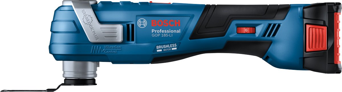 Аккумуляторный универсальный резак Bosch Professional GOP 185-LI, 06018G2021