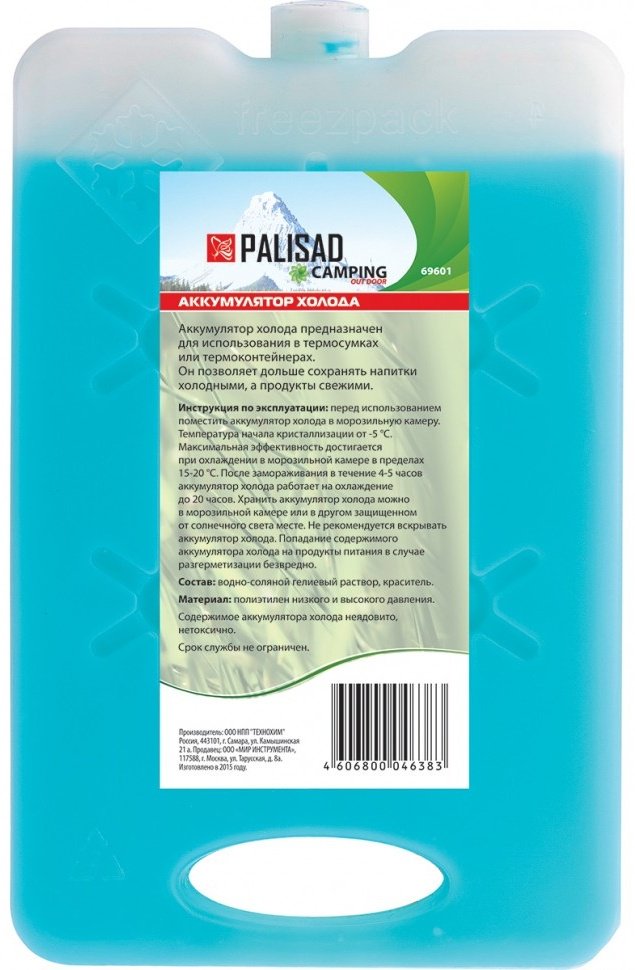 Аккумулятор холода Palisad 69601 400 мл купить,NaN
