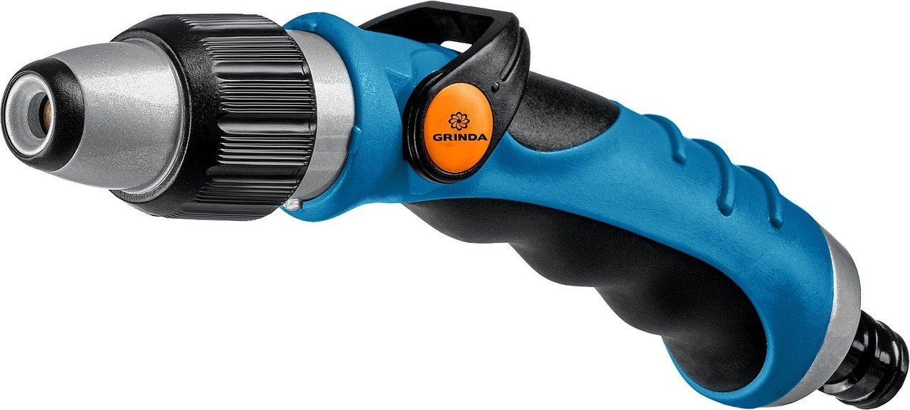 Пистолет для полива GRINDA 429151 D: стандарт, режимов полива: 1, 1 шт