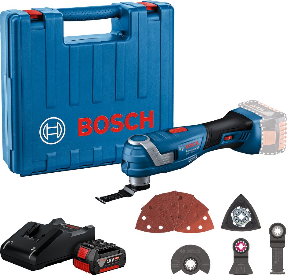 Аккумуляторный универсальный резак Bosch Professional GOP 185-LI, 06018G2021