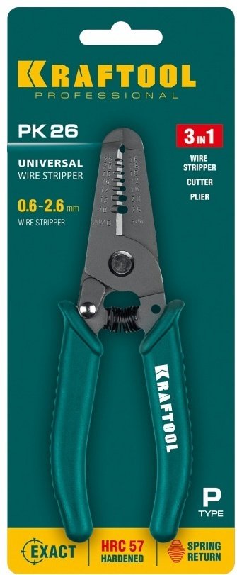 Kraftool стриппер PK-26 0.6-2.6 мм 22660-15_z01 купить,4910