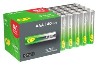 Батарейка AAA GP 40 шт купить,8290