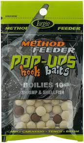 Бойлы Lorpio Hook Baits Pop-ups Boilies Shrimp & Shellfish 10mm купить,NaN
