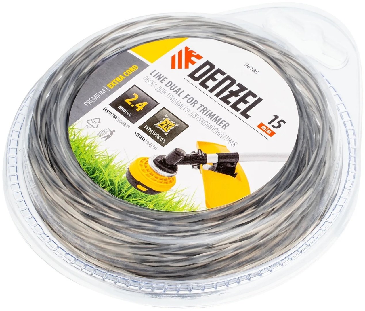 DENZEL леска Extra Cord 96185 1 шт