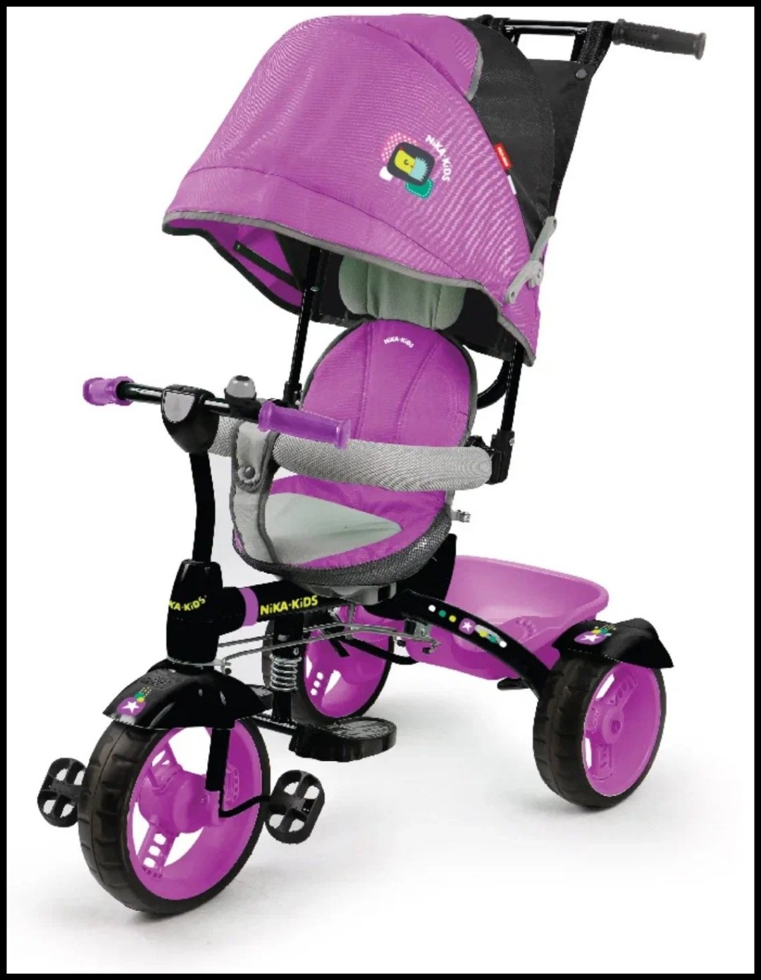 Трёхколёсный велосипед Nika kids ВД4/2 фиолетовый
