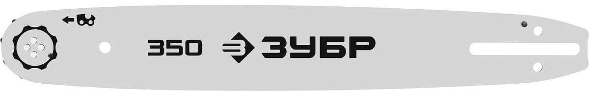 ЗУБР шина 70204-35 шаг: 3/8, 52 звен., 1.3 мм, длина 35 см купить,NaN
