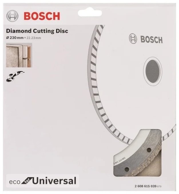 Bosch Алмазный отрезной диск Eco for Universal 230x22.23, 2608615039 купить,10623