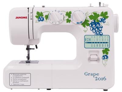 Швейная машина Janome Grape 2016 белая 