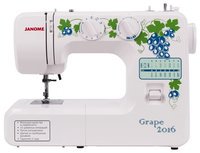 Швейная машина Janome Grape 2016 белая - ForteMarket Швейная машина Janome Grape 2016 белая купить,0