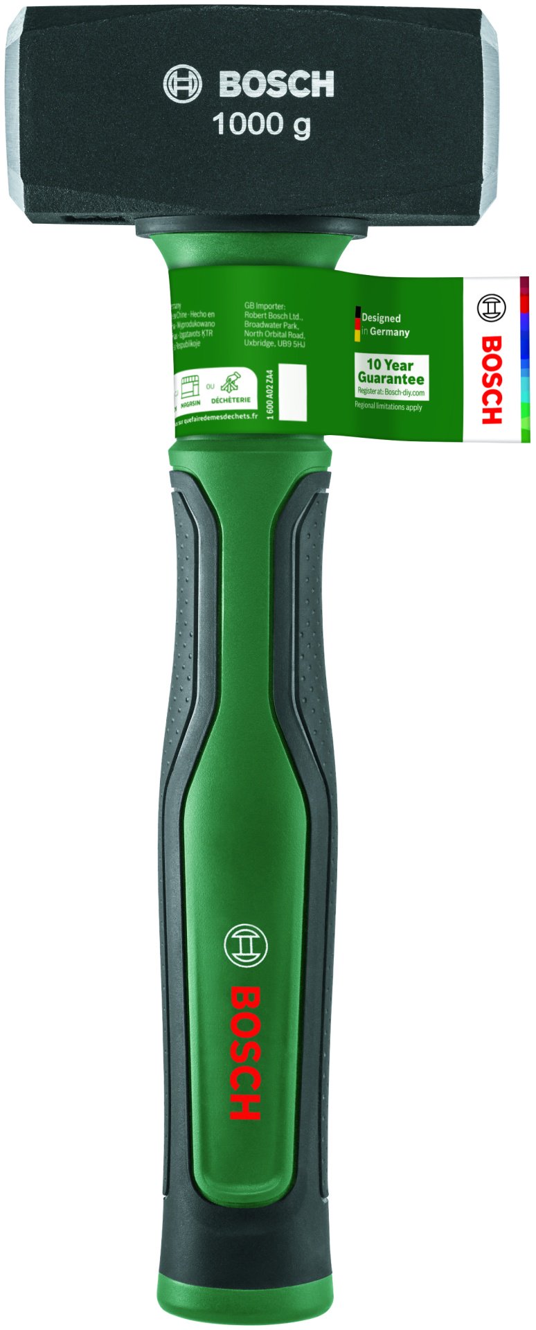 Bosch кувалда для каменщика безынерционная 1600A02ZA4 0.1 кг