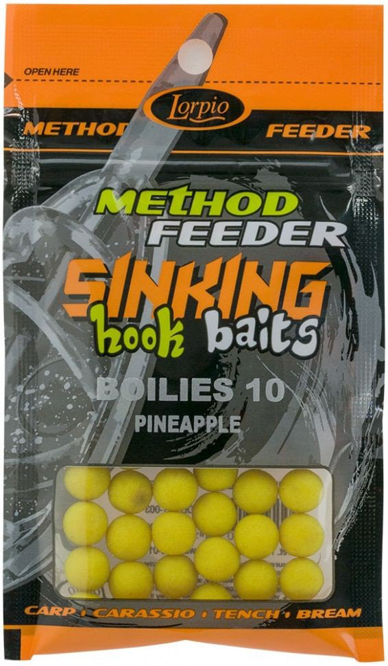 Бойлы Lorpio Hook Baits Baits Sinking Boilies Pineapple 10mm купить,NaN