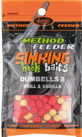 Бойлы Lorpio Hook Baits Sinking Dumbells Krill & Vanilla 10mm купить,NaN