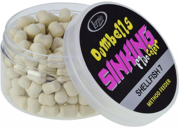Бойлы Lorpio Sinking Dumbells Shellfish 7 купить,NaN