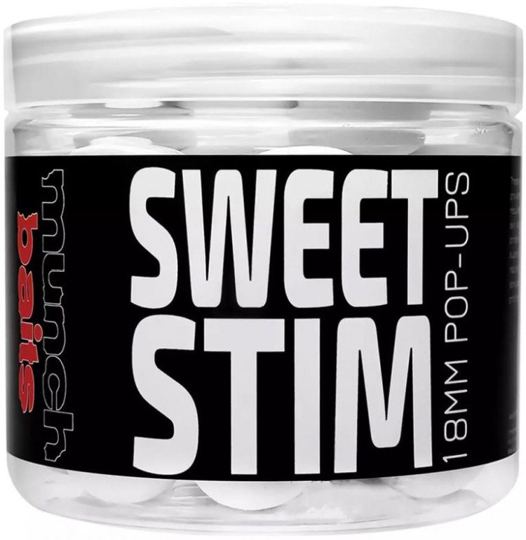 Бойлы Munch Baits Sweet  Stim Pop Ups 18mm купить,NaN
