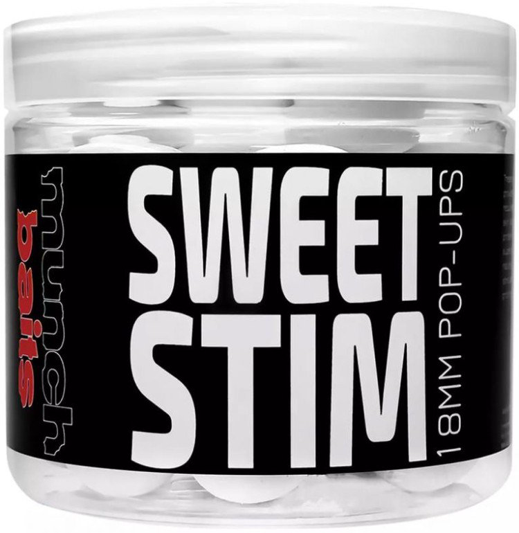 Бойлы Munch Baits Sweet  Stim Pop Ups 18mm купить,NaN
