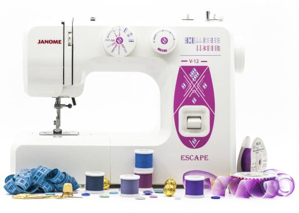 Швейная машина Janome V 12 Escape белая  купить,69850