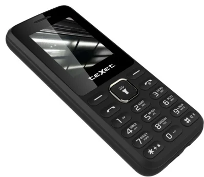 Мобильный телефон TEXET TM-B118 черный